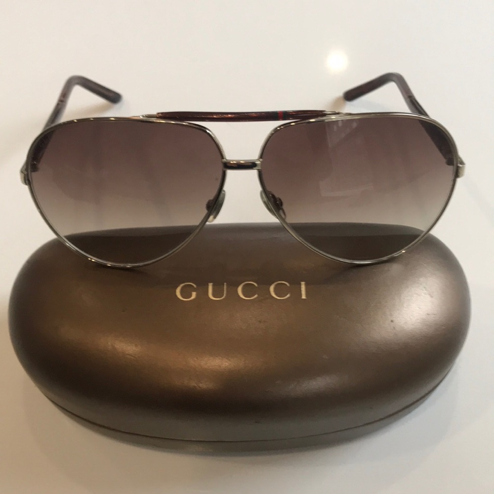 Gucci Men’s Aviator Sunglasses